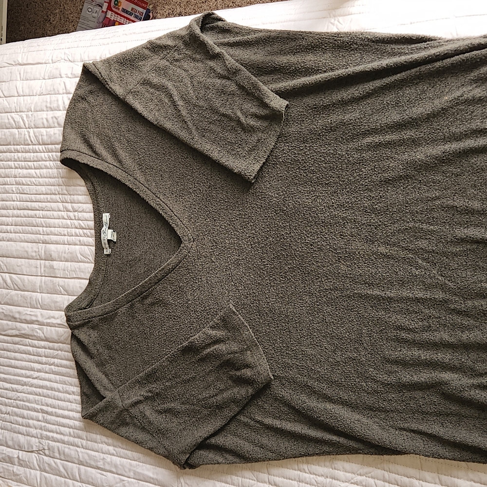 Express One Eleven green sweater